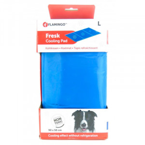 FLAMINGO FRESK BLUE atvēsino&scaron;s paklājs suņiem L 90x50cm